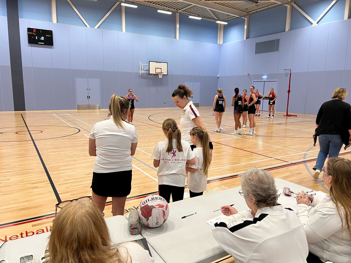 Big thank you to Grace and Dottie who were our awesome ball deliverers today for our Prem team 👏🏻💜🦅