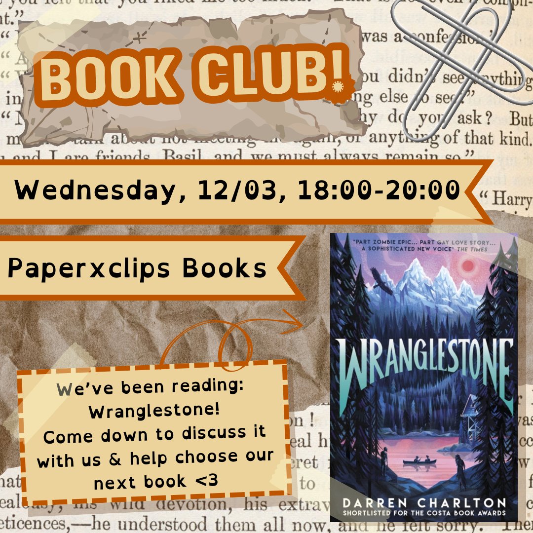 qubpridesoc's tweet photo. Book club's been moved to march 12th. Just so you know https://t.co/qc8GA9ofLo