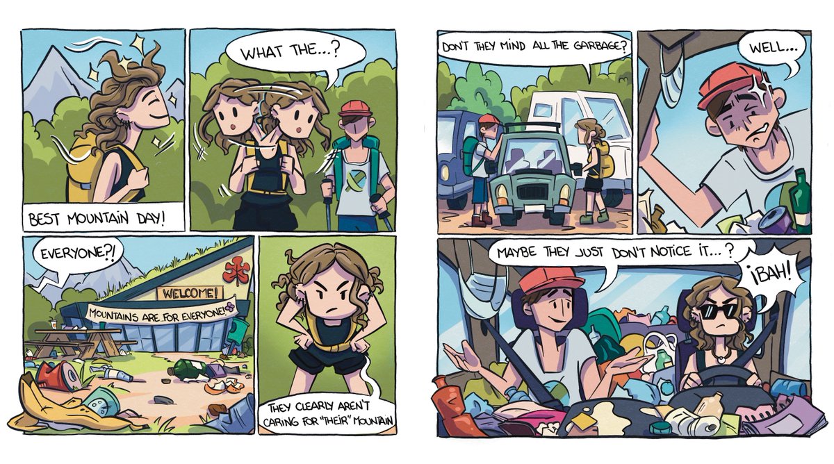 Me encanta ir al monte, pero una de las cosas que más rabia me da es verlo lleno de basura. 

I love going hiking but one if my pet peeves is seeing it full of garbage. What's yours?  

#leavenotrace