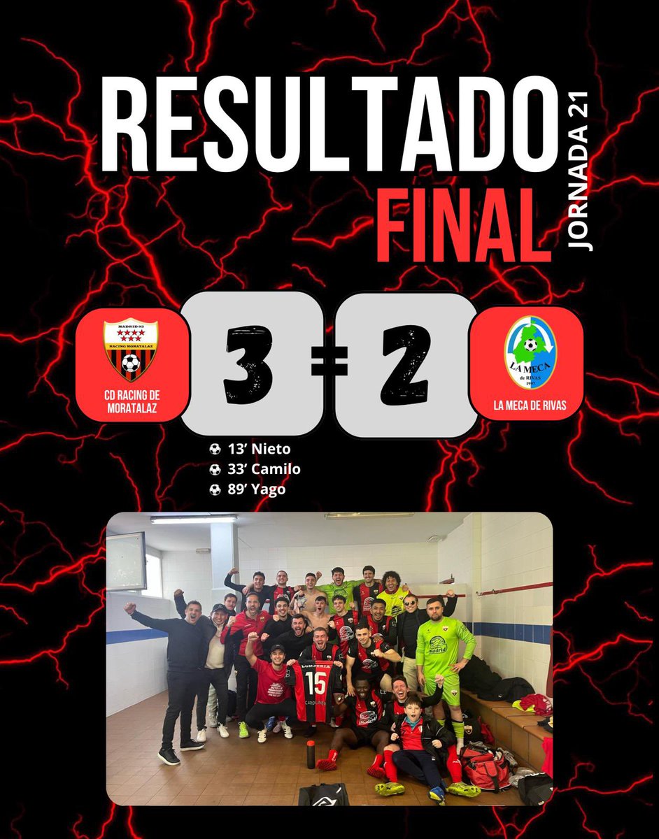 Racing de Moratalaz tweet media
