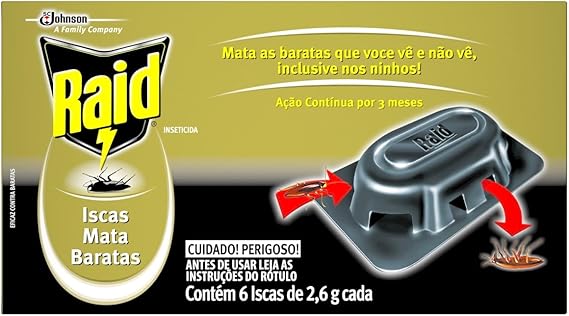 PromobeeBr's tweet image. ADEUS BARATAS‼️

Raid Inseticida Iscas Mata Baratas, Elimina Baratas Até Nos Ninhos

🚨 24% de desconto!! Sai só R$ 24,99 🚨

Ps: Frete grátis para assinantes Prime
amzn.to/3X5WkjD