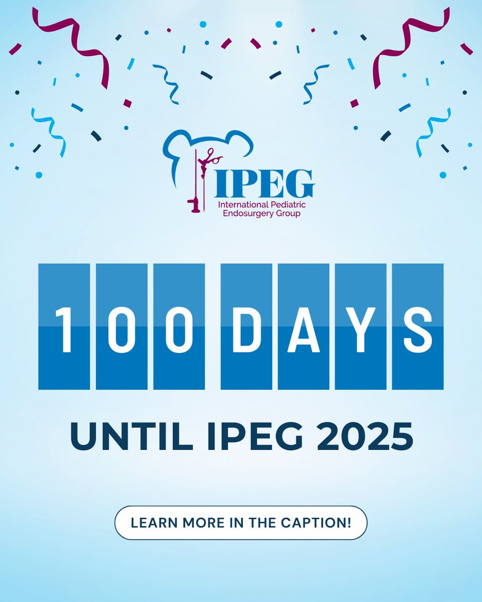 🎉 100 Days to #IPEG2025! 🎉

We're officially 100 days away from the IPEG 2025 Annual Meeting in Kagoshima, Japan! 🇯🇵

Get ready for an unforgettable experience filled with cutting-edge research, innovative techniques, and global collaboration!