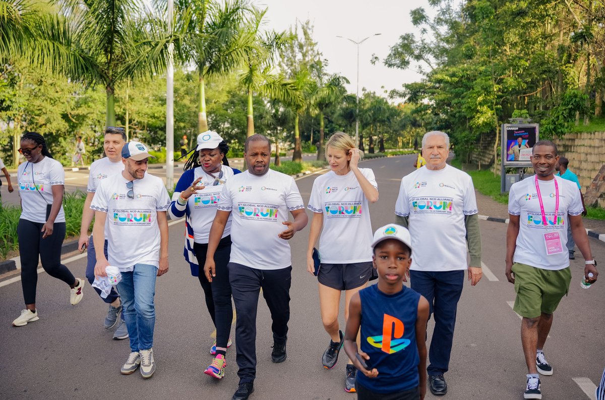 RwandaNCDA's tweet image. 💪The fight against #NCDs doesn’t stop in forum halls! 

Today, #NCDAF2025 participants joined Kigali residents for the renowned Kigali #CarFreeDay, a mass sports activity that promotes physical activity and healthier lifestyles.

Let’s keep #ActOnNCDs