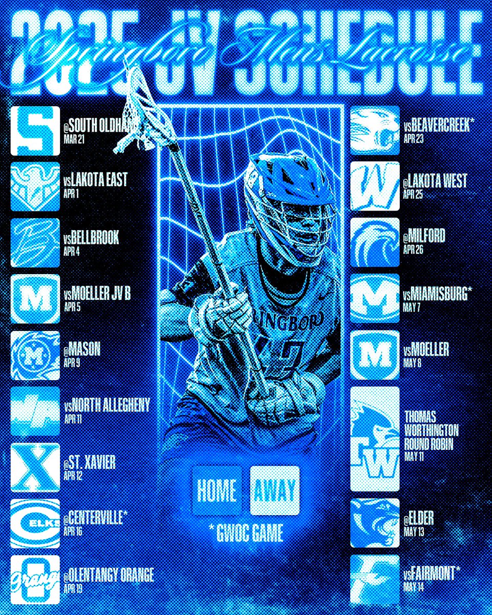 SpringboroHSLax's tweet image. 2025 Schedule Announcement!! 

We look forward to seeing you in the stands!!