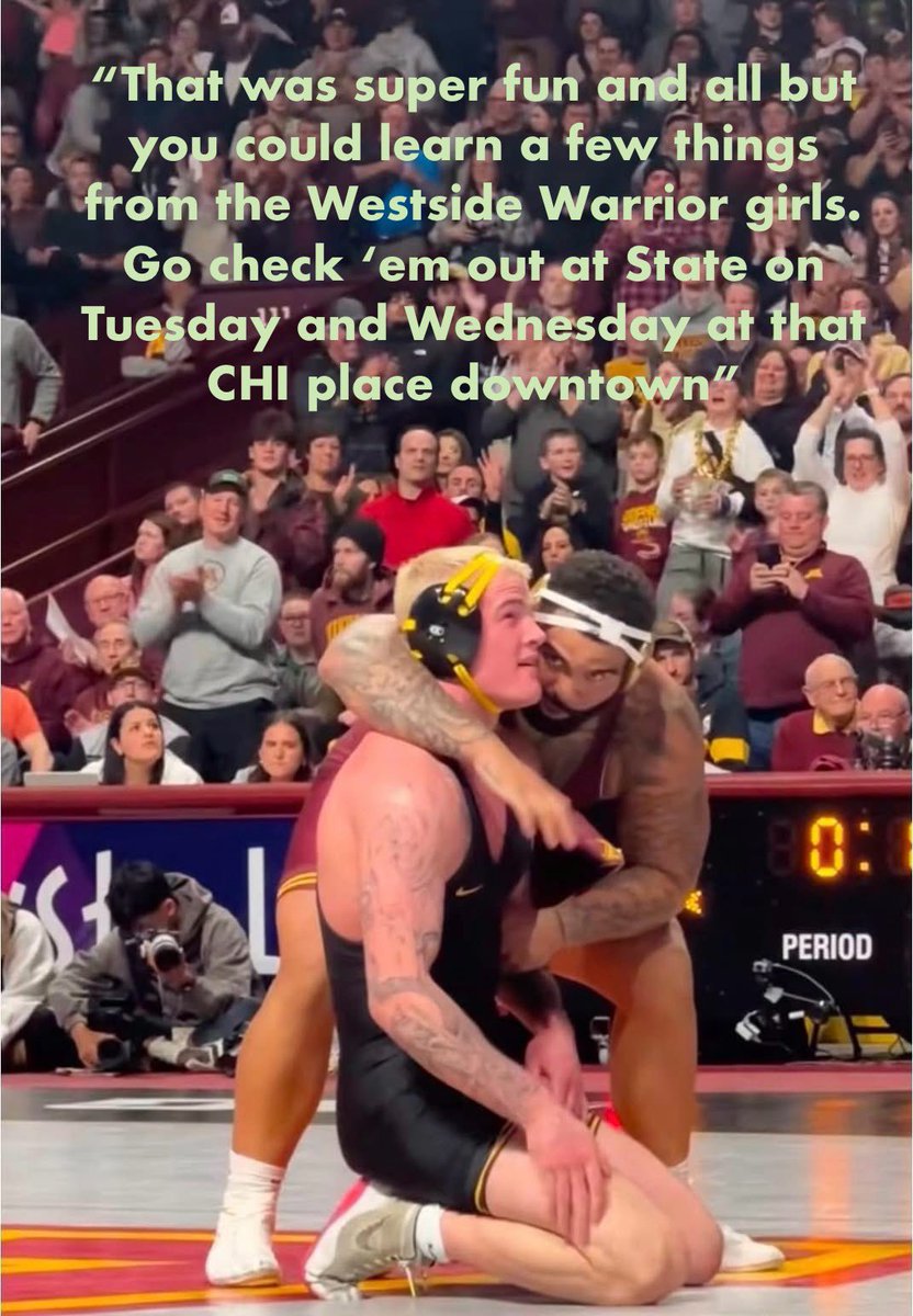 Let’s go <a href="/WHSGirlsWrestle/">Westside Girls Wrestling</a>