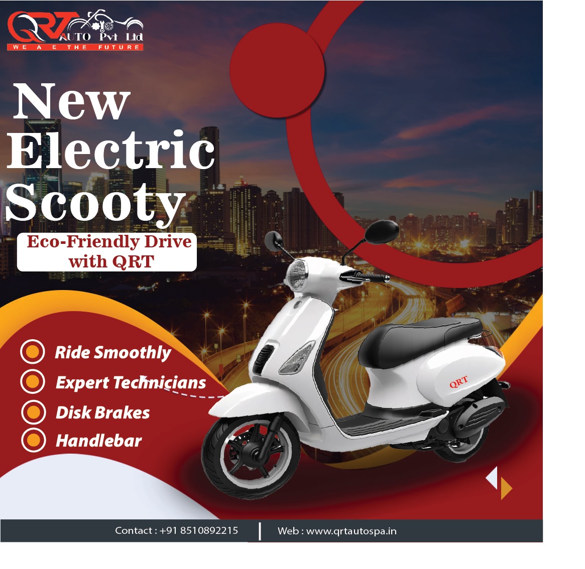 qrtautoparts's tweet photo. A new day, a fresh start, and a step closer to a greener future! Let’s ride towards sustainability with innovation, style, and zero emissions. 
Choose Smart. Choose Electric. Choose QRT Auto EV.
#qrtauto#atulbansal89#viralreelsシ#mtcploton#reelschallenge #trendingpost @QRT https://t.co/7ELCDhmBLP