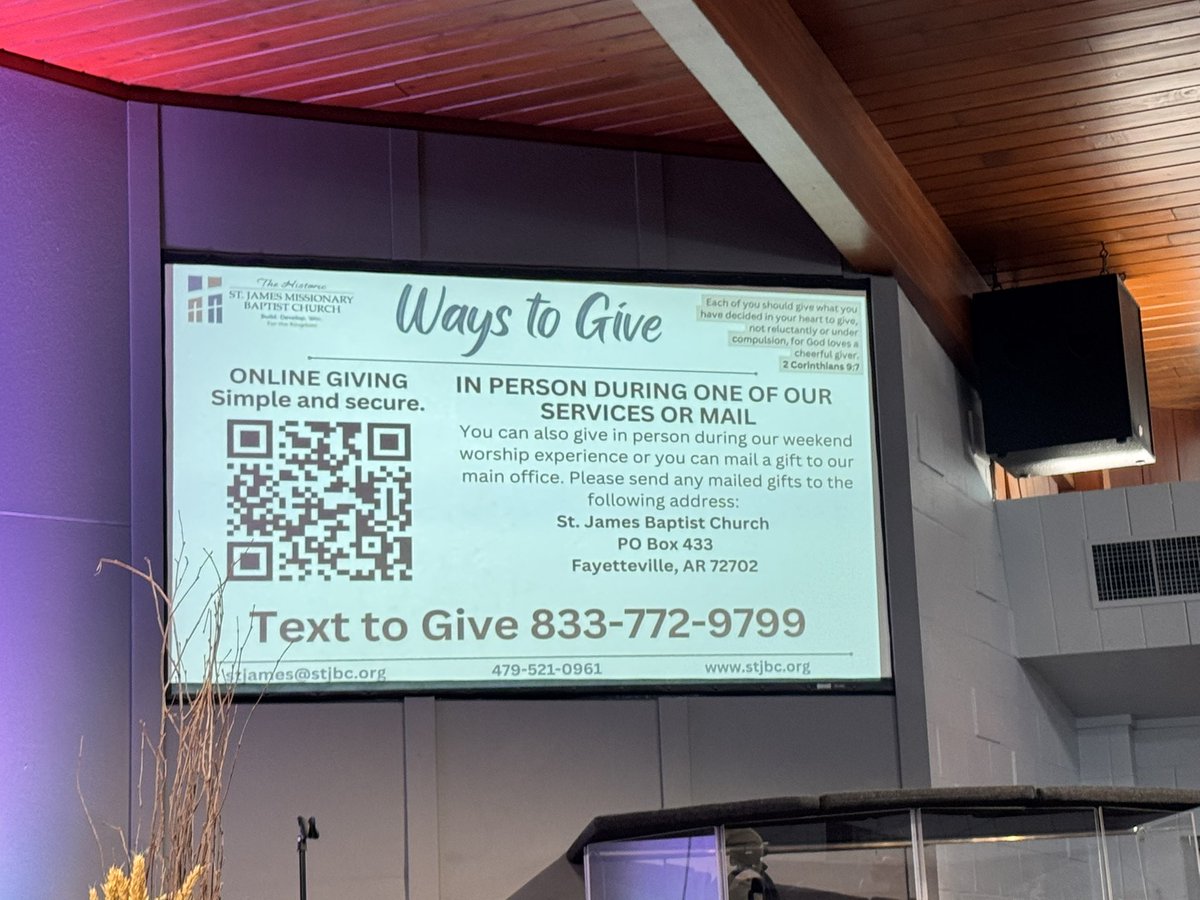 St. James MB Church tweet media
