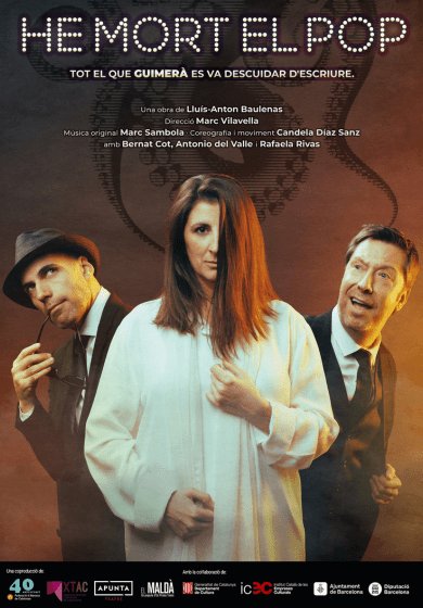 "He mort el pop" a la <a href="/salaversus_gl/">Sala Versus Glòries</a>, un text escrit per Lluís-Anton Baulenas en motiu de l’Any Guimerà (al 2024 es va commemorar el centenari de la mort d’Àngel Guimerà). Un muntatge que després de fer una extensa gira per la Xarxa d’Ateneus de Catalunya, ara arriba a Barcelona.