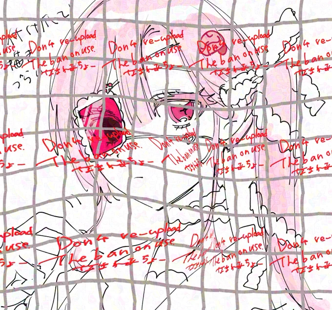 絵が描きづらいにょ〜 