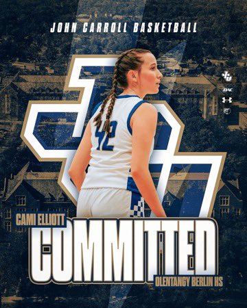 Berlin Lady Bears Basketball (@ladybearsbbk) on Twitter photo Congratulations to <a href="/Cami2025/">Cami Elliott</a> on her commitment to play college basketball <a href="/JohnCarroll_WBB/">John Carroll Women’s Basketball</a> The Blue Streaks are getting a great player and an even better person and leader! Way to go, Cami! 💪🏻🐻🏀<a href="/OBHS_Principal/">Ben Jagger</a> <a href="/BerlinBearsAD/">Olentangy Berlin High School Athletic Dept</a> #ClawsUp Congratulations to <a href="/Cami2025/">Cami Elliott</a> on her commitment to play college basketball <a href="/JohnCarroll_WBB/">John Carroll Women’s Basketball</a> The Blue Streaks are getting a great player and an even better person and leader! Way to go, Cami! 💪🏻🐻🏀<a href="/OBHS_Principal/">Ben Jagger</a> <a href="/BerlinBearsAD/">Olentangy Berlin High School Athletic Dept</a> #ClawsUp