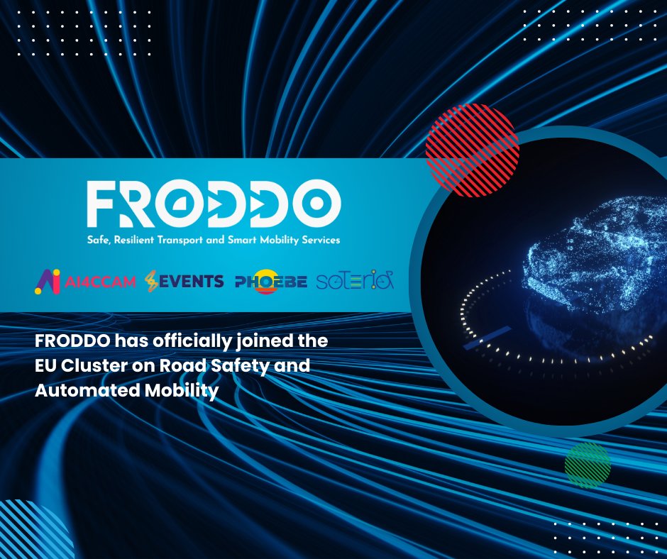 FRODDO EU Project (@froddoeu) on Twitter photo 🚦 #FRODDO is now part of #RoadSafety & #AutomatedMobility cluster together with <a href="/ai4ccam/">ai4ccam</a>, #HEIDI, <a href="/EVENTSproject22/">EVENTS project</a> , <a href="/Project_PHOEBE/">PHOEBE Project</a> & <a href="/Soteria_Horizon/">SOTERIA EU Project</a> projects.
🔗 Read more here👉 froddo-project.eu/.../froddo-joi…...
🔗 Press Release 👉froddo-project.eu/web/sites/defa…
#HorizonEU #RoadSafety 🚦 #FRODDO is now part of #RoadSafety & #AutomatedMobility cluster together with <a href="/ai4ccam/">ai4ccam</a>, #HEIDI, <a href="/EVENTSproject22/">EVENTS project</a> , <a href="/Project_PHOEBE/">PHOEBE Project</a> & <a href="/Soteria_Horizon/">SOTERIA EU Project</a> projects.
🔗 Read more here👉 froddo-project.eu/.../froddo-joi…...
🔗 Press Release 👉froddo-project.eu/web/sites/defa…
#HorizonEU #RoadSafety