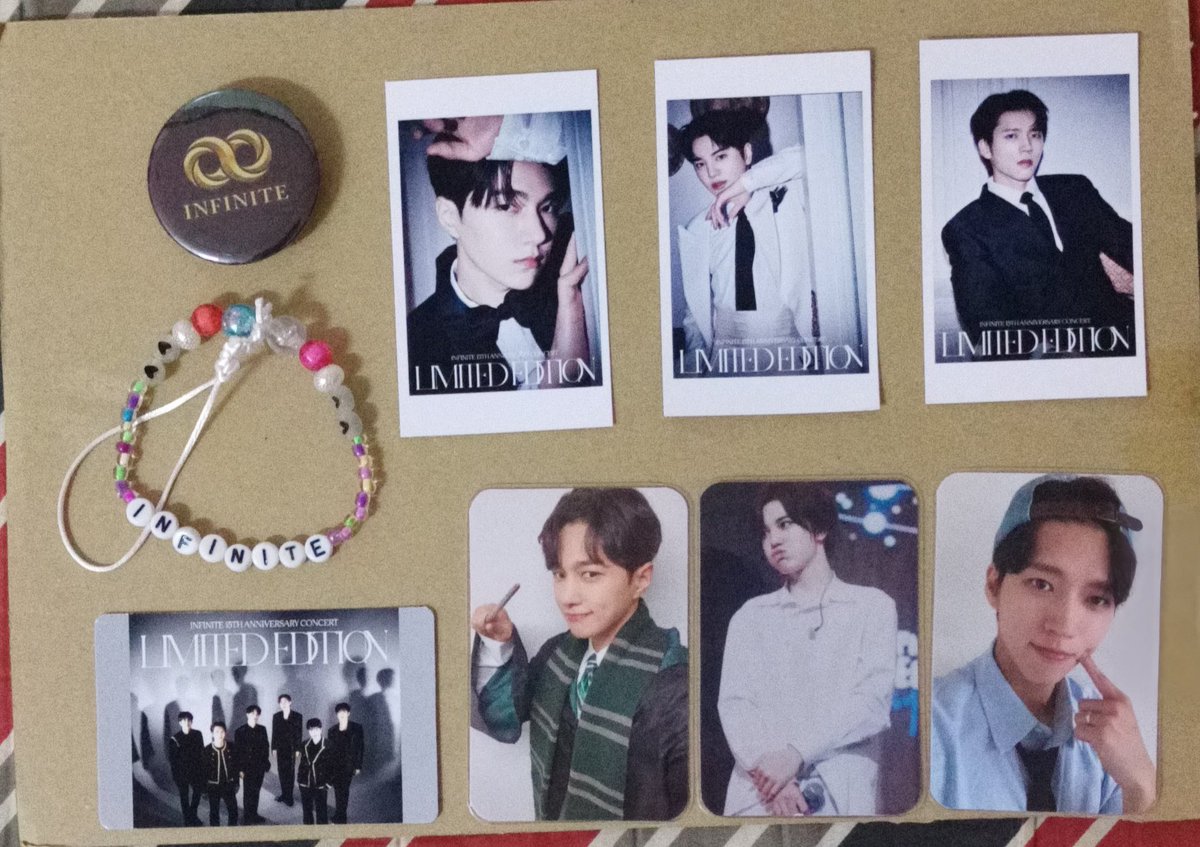 INFINITE LIMITED EDITION IN KL

🌟 FREEBIES🌟

♾️ Phone Charm 1x
♾️ Group PC 1x
♾️ WooMyungSoo PC (random)
♾️ Button badge 1x
♾️ Limited quantity (FCFS)

Location: TBA
Time: TBA 

#INFINITEinKL #INFINITEinMY