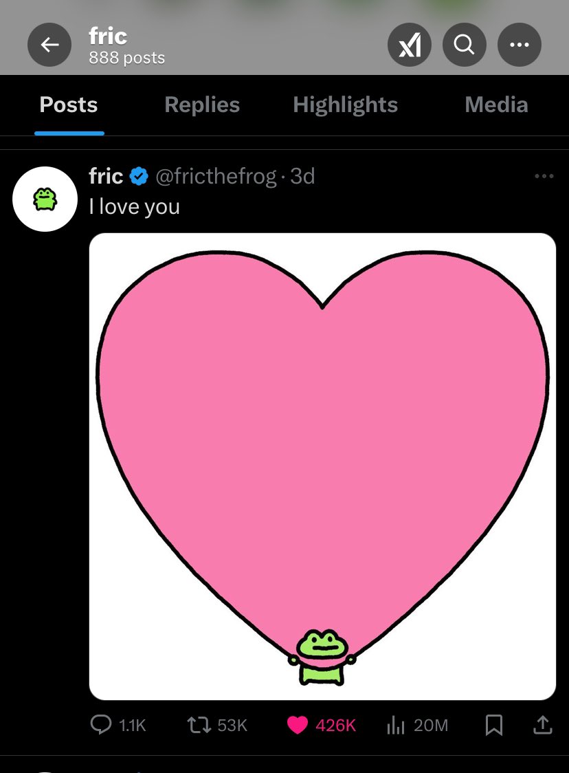 imthel1ght's tweet image. 🐸🐸🐸 🐸🐸🐸 🐸 🐸🐸🐸
🐸 🐸 🐸 🐸 🐸
🐸🐸🐸 🐸🐸🐸 🐸 🐸
🐸 🐸🐸 🐸 🐸
🐸 🐸 🐸 🐸 🐸 🐸🐸
$FRIC is going to 10Billion & there is nothing you can do to stop it
Ride the next 100x Green Frog 🐸