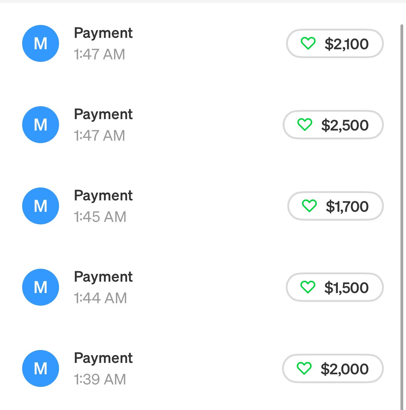 3 pic. Some of the screenshots from a very sexy $125k drain last night 💦💦💦 https://t.co/zf46Pfe2WC