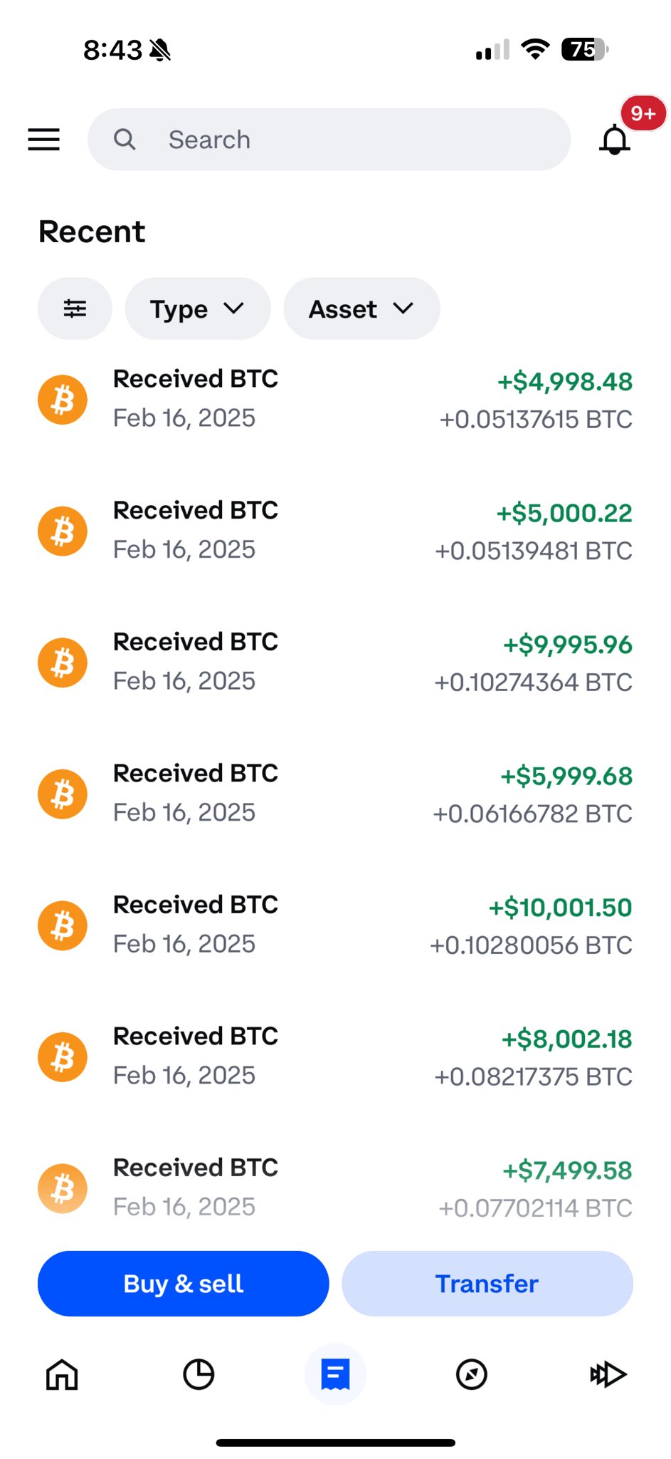 2 pic. Some of the screenshots from a very sexy $125k drain last night 💦💦💦 https://t.co/zf46Pfe2WC