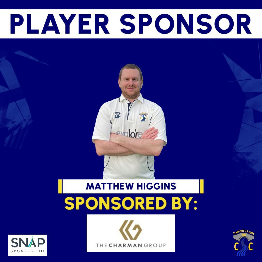 1887slhcc's tweet photo. A huge THANK YOU to The Charman Group who have sponsored Matthew Higgins for the 2025 season! 🙌🏏 Your support makes a real difference, and we’re incredibly grateful for your generosity. 

#PlayerSponsorship #SLHCC 
@Higgins92 https://t.co/XANRogmu7P