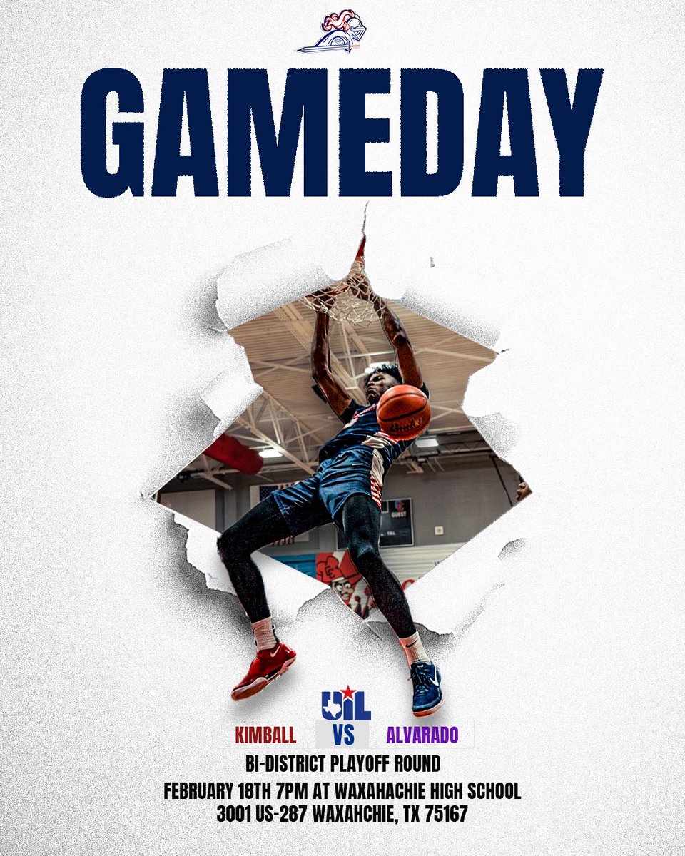Nicke Smith (@nlsmith1974) on Twitter photo We always say……. OUR SEASON STARTS IN FEBRUARY!! #KimballKnights #TheStandard #Tradition #Chasing8 Kimball vs Alvarado at Waxahachie High School Tuesday Feb 18th 7:00pm <a href="/dallasathletics/">Dallas ISD Athletics</a> <a href="/JFKimballBBall/">Kimball HS Boys Basketball</a> <a href="/TexasHoopsGASO/">TexasHoops/GASO 🔗</a> We always say……. OUR SEASON STARTS IN FEBRUARY!! #KimballKnights #TheStandard #Tradition #Chasing8 Kimball vs Alvarado at Waxahachie High School Tuesday Feb 18th 7:00pm <a href="/dallasathletics/">Dallas ISD Athletics</a> <a href="/JFKimballBBall/">Kimball HS Boys Basketball</a> <a href="/TexasHoopsGASO/">TexasHoops/GASO 🔗</a>