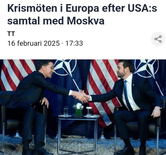 " Crisis meetings in Europe"
European leaders are holding emergency meetings after the US and Russia began talks to reach a settlement over Russia's offensive war in Ukraine.
US-led negotiations begin next week in Saudi Arabia - but European leaders are not invited.