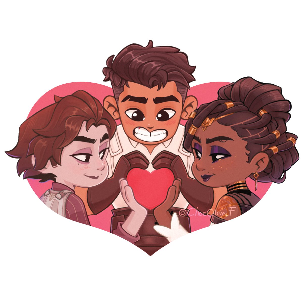 ChocOlive_F's tweet photo. Well, I couldn't finish this in time.
Happy belated Valentine's day ❤️
#arcane #meljayvik https://t.co/IaNZClOdOm