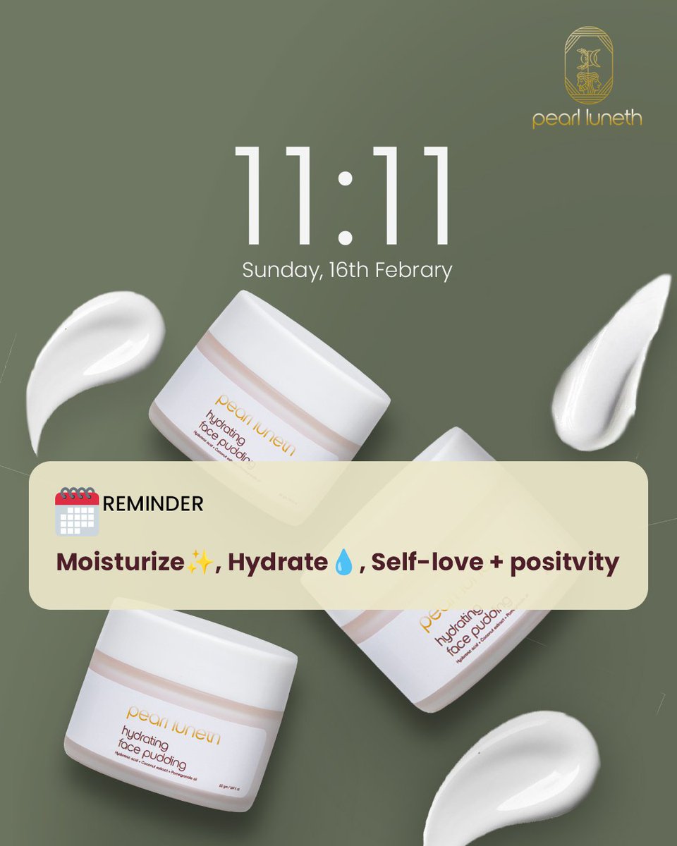 PearlLuneth's tweet photo. Moisturize, hydrate, and embrace self-love. 💧✨ Your skin deserves the best care, and so do you. Keep glowing and thriving with Pearl Luneth. 💖 

#MoisturizeWithPearl #SelfLoveFirst #HydrateAndGlow #PearlLunethGlow #PearlLuneth #RadiantGlow https://t.co/P307Cew0RD