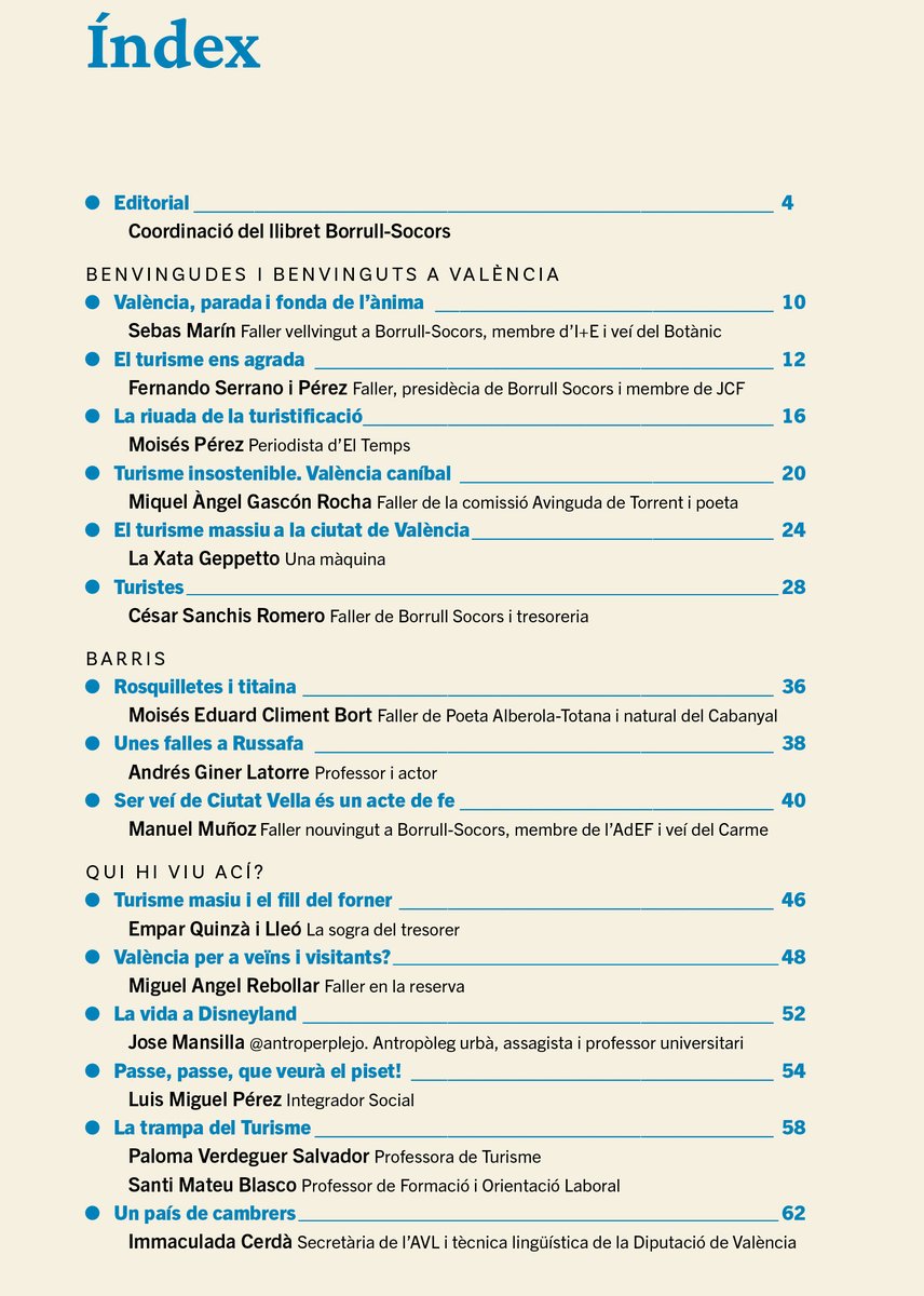 I ací el quadre complet de persones col·laboradores del llibret #BorrullSocors25  #UltimAvís del vol amb destinació Turíscia (abans València) borrullsocors.org/welcome-a-turi… que participa en la convocatòria premis de la <a href="/GVAeducacio/">GVA Educació</a> per a la promoció de l’ús del valencià de l’any 2025