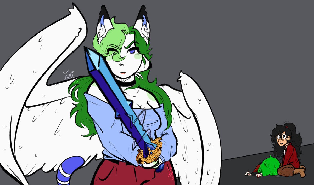 NEmily33's tweet photo. Scene redraw originally made by @alicedabeast1 
#art https://t.co/pky2KXn4uB