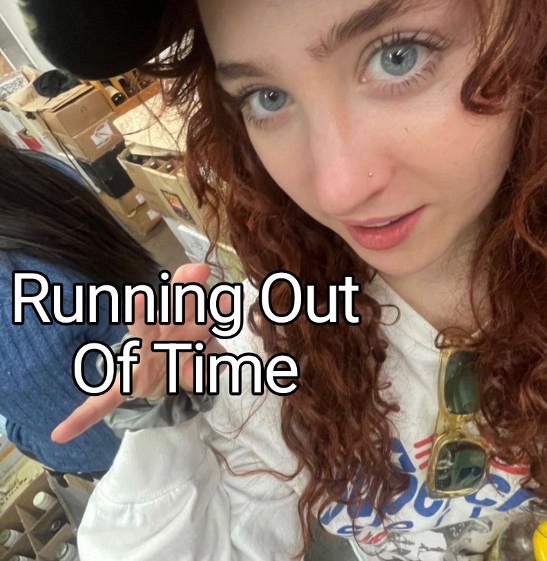 Chappells_Word's tweet photo. chappell roan words of the day: Running Out Of Time https://t.co/D0imrfyKxd