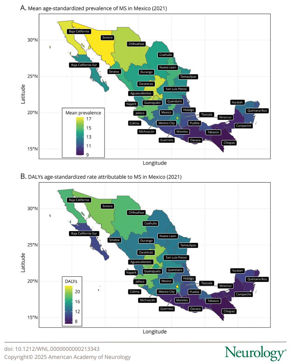 The Burden of Multiple Sclerosis in Mexico
hubs.ly/Q036Qdn10

#NeuroX