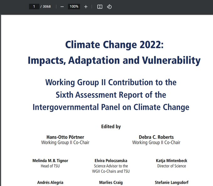 Identificata la vera base del "riscaldamento globale provocato dall'uomo"

Si tratta della falsificazione clandestina dei numeri pubblicati nei rapporti di sintesi dell'IPCC consegnati ai governi nazionali e media mondiali.

Seguitemi.

Questo è il frontespizio dell’ultimo