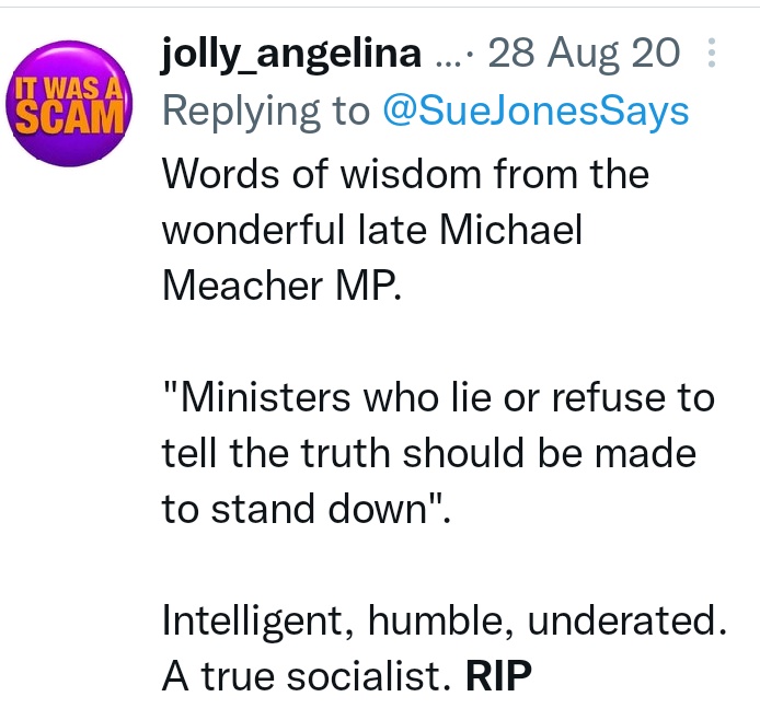 jolly_angelina's tweet image. Fibber 🤥 Too many broken promises re #badgercull and #HuntingWithDogs Why should anyone believe a word you say ? Now the Late Michael Meacher MP was someone I admired. He had some great ideas @LeagueACS @GrahamH36921247 @ProtectTheWild_ @ivanwhite48 @jeremycorbyn @DerbyChrisW