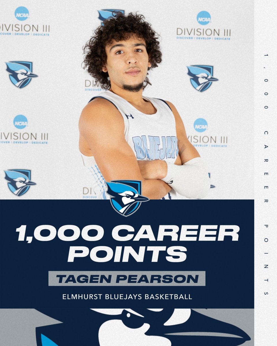 1,000 CAREER POINTS!

By setting a career high in 40 points (8-12 3pt FG) in our win vs North Park, Tagen Pearson hit the 1,000 career point mark! He also had 6 assists and grabbed 6 rebounds. Quite an unforgettable performance to reach this milestone!

Congratulations Tagen!