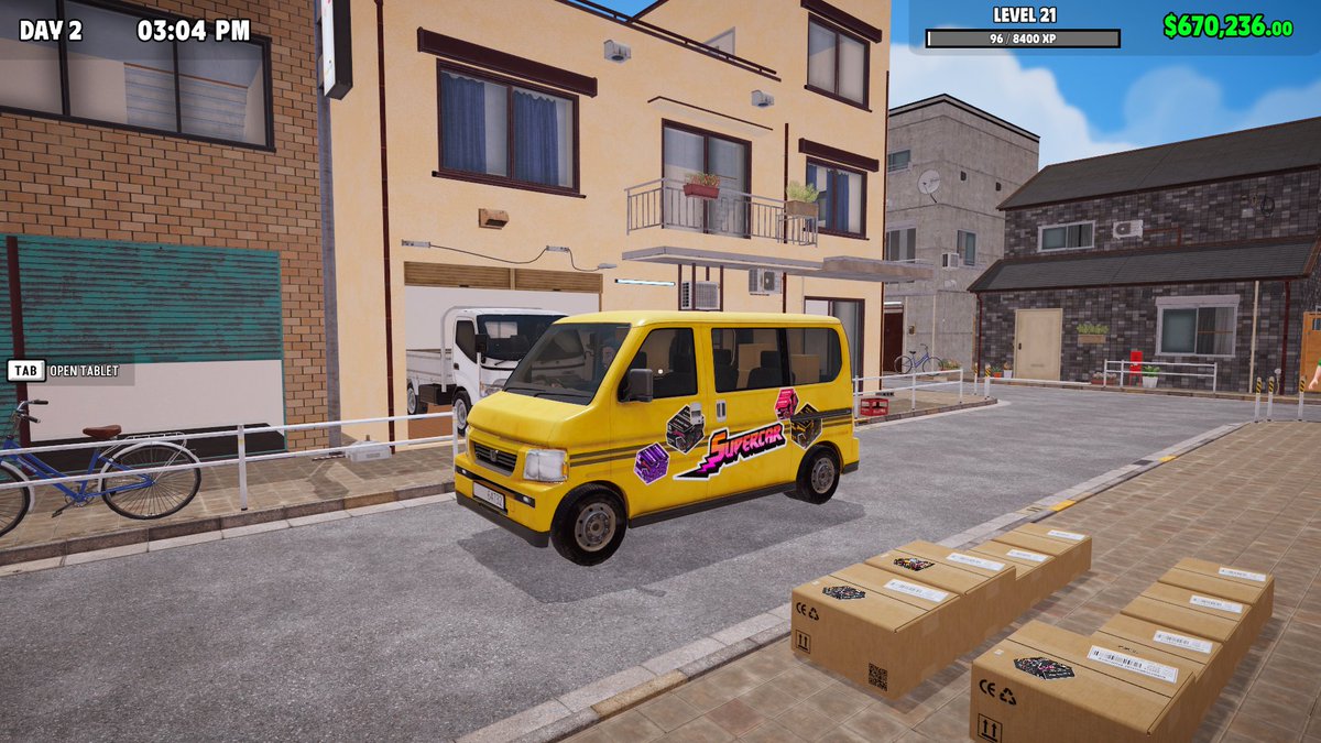 SupercarSim's tweet photo. #ShowMeSunday, our minivan is coming 📢

Here is your little and sweet minivan, carrying wonderful pieces for collestions 🏎

If you wonder, download the demo NOW! 🚚

https://t.co/D6XrjUyOL1

#steam #steamnextfest #game #indiegame #gaming #indiedev #makegame https://t.co/L6tFVLs6OH