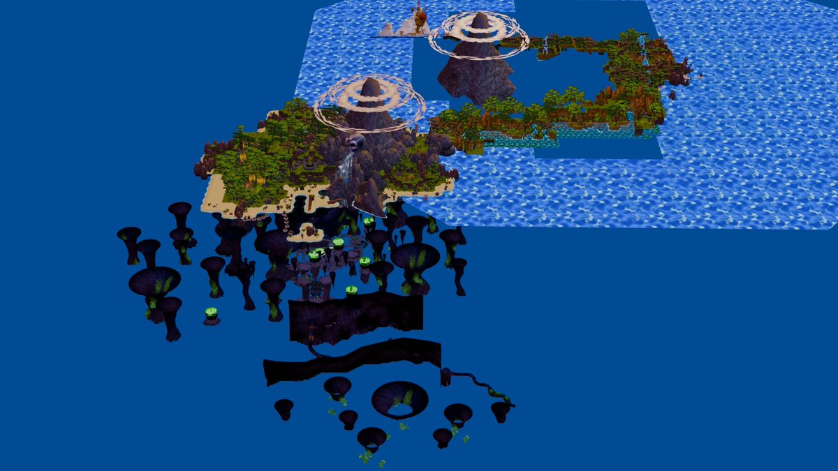 SamuelWenner's tweet photo. The entire N. Sanity Island Hub! I'll be adding the characters and items next to make the world feel alive!

#CrashTwinsanity #CrashBandicoot #CrashBandicootFanart #NSanityIsland #Blender #Map #HubWorld https://t.co/cFw0WwW5e4