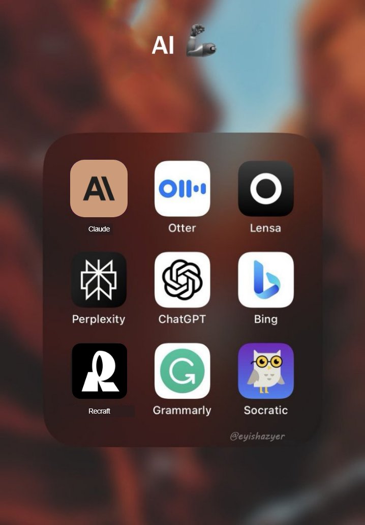 لا أفهم لماذا لا يستخدم الناس الذكاء الاصطناعي على هواتفهم.

لأنه يسمح لك بأن تكون أكثر إنتاجية.

إليك 8 طرق لاستخدام الذكاء الاصطناعي على هاتفك (مجانًا) ↓