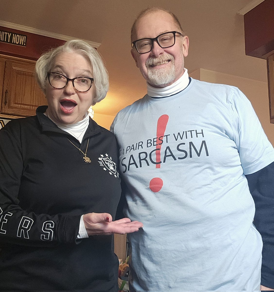 Not many people understand my wife. However, I do pair best with her.