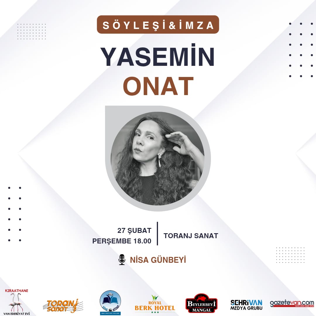 Kıraathane🏠Van Edebiyat Evi (@vankiraathane65) on Twitter photo <a href="/toranjsanat/">Toranj Sanat</a> iş birliğiyle
📌 Söyleşi-İmza
✍️ Yasemin Onat
📅27 Şubat Perşembe
⏰18.00
📍Toranj Sanat
🎙️Nisa Günbeyi
❗ Etkinlik ve Kitaplar Ücretsizdir
@armoniyas <a href="/EponaYayin/">Epona Yayınları</a> <a href="/aytaco/">Ömer Aytaç Aykaç</a> <a href="/Karakas_arif/">Arif Karakaş</a> <a href="/resatyesilagacc/">Reşat Yeşilağaç</a> <a href="/SineKitap/">SineKitap Film ve Kitap Tahlil Topluluğu📚</a> <a href="/toranjsanat/">Toranj Sanat</a> iş birliğiyle
📌 Söyleşi-İmza
✍️ Yasemin Onat
📅27 Şubat Perşembe
⏰18.00
📍Toranj Sanat
🎙️Nisa Günbeyi
❗ Etkinlik ve Kitaplar Ücretsizdir
@armoniyas <a href="/EponaYayin/">Epona Yayınları</a> <a href="/aytaco/">Ömer Aytaç Aykaç</a> <a href="/Karakas_arif/">Arif Karakaş</a> <a href="/resatyesilagacc/">Reşat Yeşilağaç</a> <a href="/SineKitap/">SineKitap Film ve Kitap Tahlil Topluluğu📚</a>