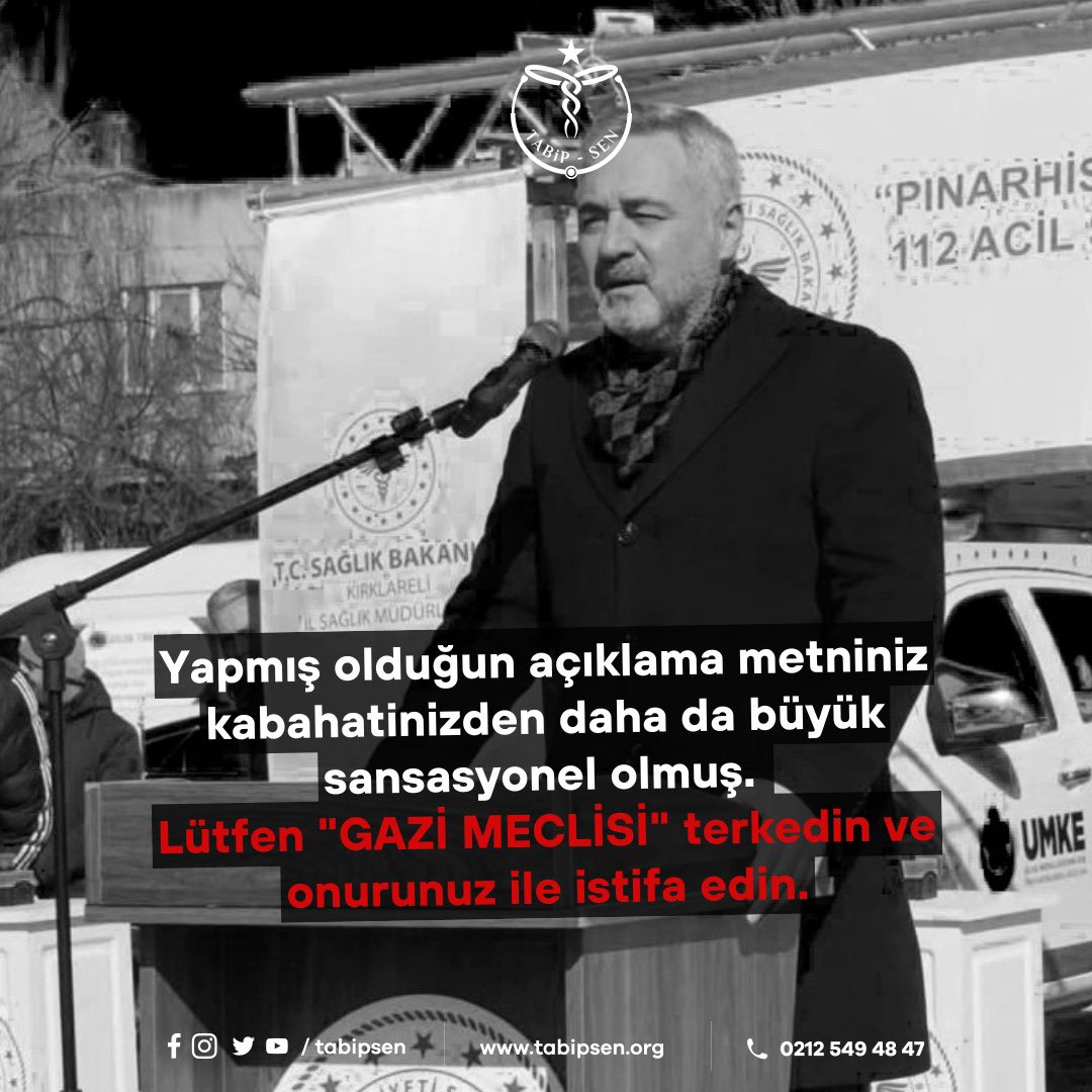 Tabip_Sen's tweet image. #AhmetGökhanSarıçamİstifa
