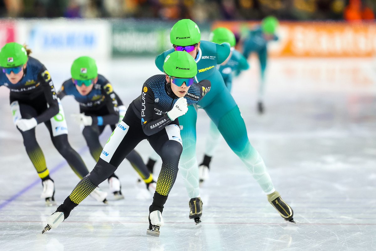 TeamPuurICT_BTZ's tweet photo. NK Mass-start
4e Esther
5e Evelien
6e Veerle
9e Gioya
๐ธ@instaschaats
#teamPuurICTBTZ #PuurICT #BTZ #HaarsmaGroep #JuliusvdWerf #JoopZandberg #ByeNutrition #BoostYourEnergy #Bioracer #wemakeyoufaster #Smartbags https://t.co/Axzh0H2rls