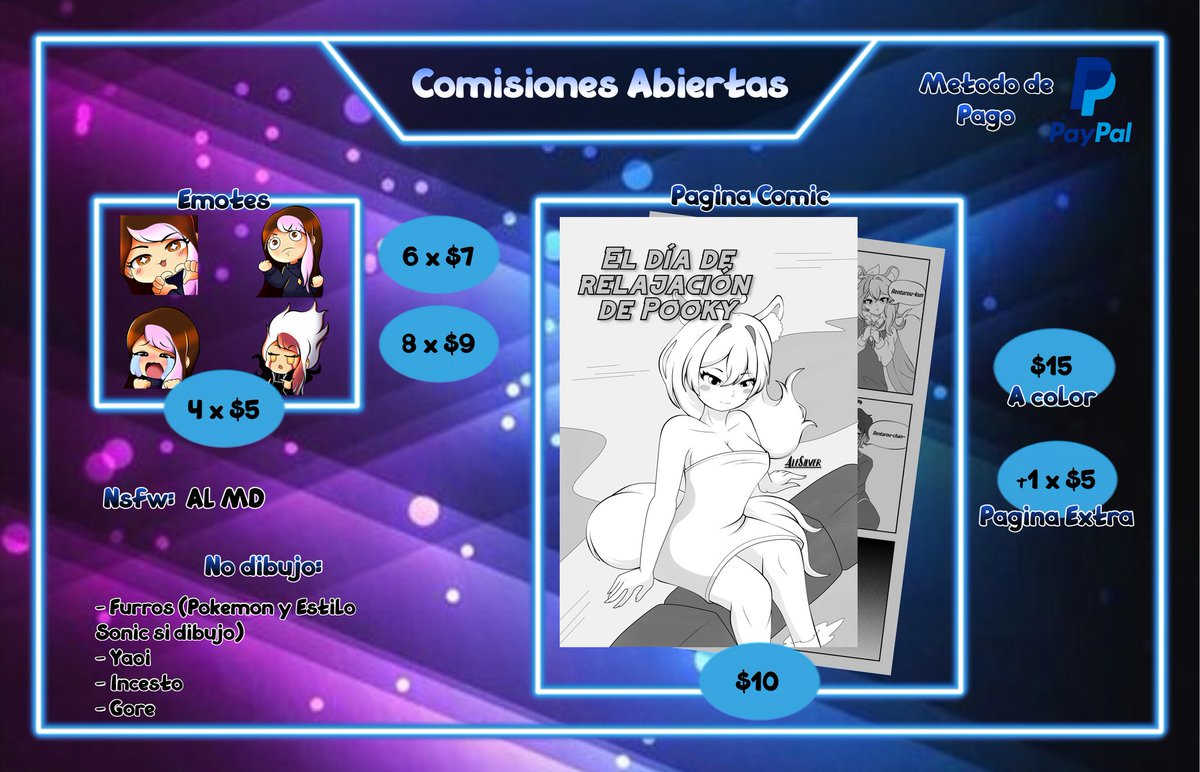 AleSilver⚡| COMISIONES ABIERTAS tweet media