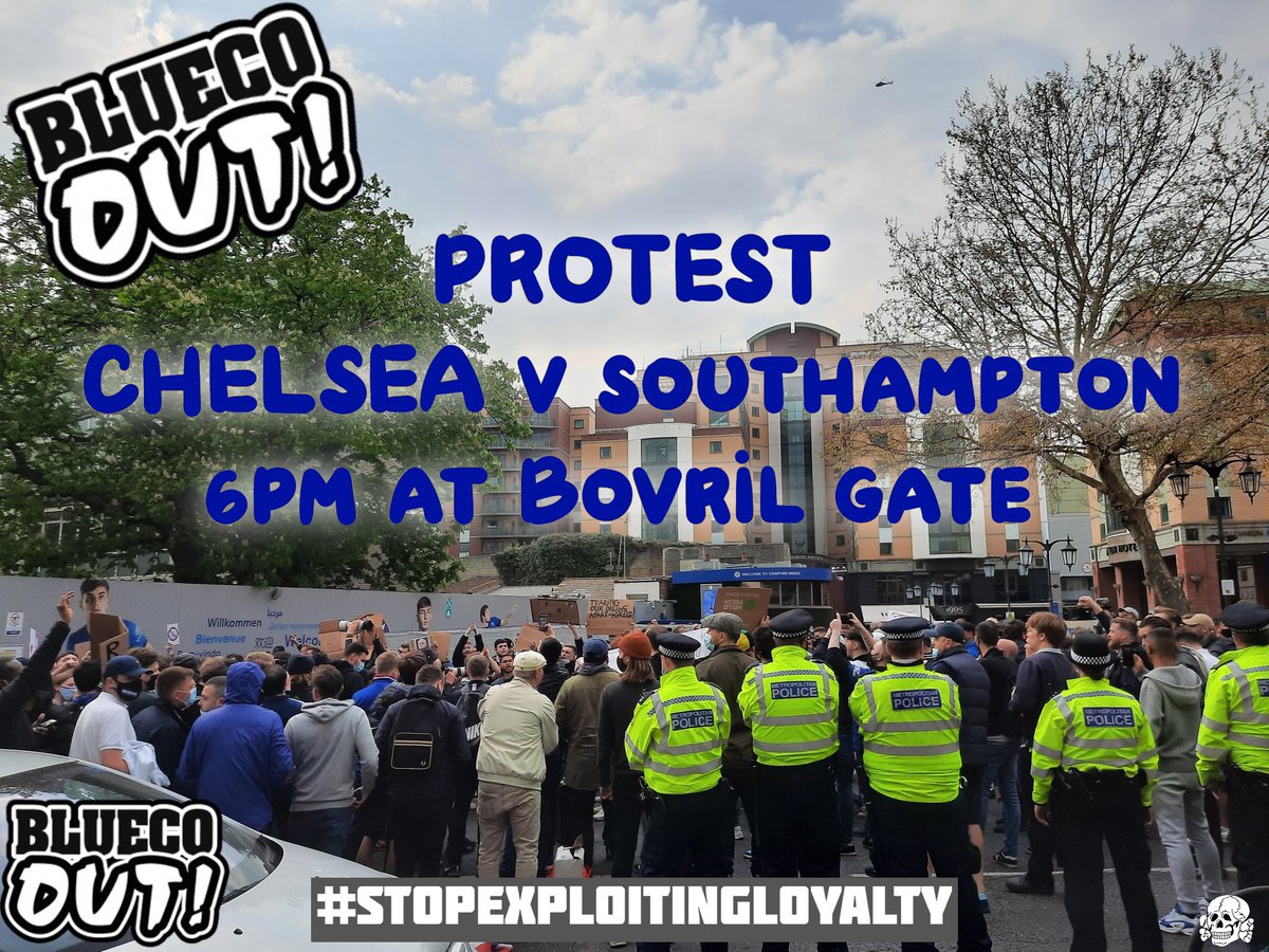 SW6Steve's tweet photo. Football teams are a part of many familys DNA, we support them through the worst and cheer them when they achieve, BlueCo's model is set only to make money and ignore the family values and treat us as customers, The Protest is announced so do your bit and attend in person 🙏 https://t.co/WNaoz2w5mJ