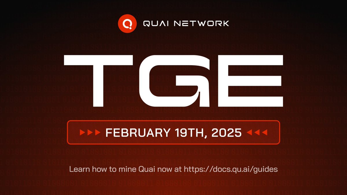 Quai Network ⚡️💵 (@quainetwork) on Twitter photo Quai Network's TGE is in 3 days.
We're super excited to see our ecosystem from Golden Age come back to life.
Get ready to swap tokens on <a href="/QuaiSwapio/">QuaiSwap</a> and trade NFTs on <a href="/quaimark/">QuaiMark 🟥 ⚡️💵</a>.
Make sure you have <a href="/PelagusWallet/">Pelagus Wallet ⛵</a> installed and updated to the latest version!
What apps Quai Network's TGE is in 3 days.
We're super excited to see our ecosystem from Golden Age come back to life.
Get ready to swap tokens on <a href="/QuaiSwapio/">QuaiSwap</a> and trade NFTs on <a href="/quaimark/">QuaiMark 🟥 ⚡️💵</a>.
Make sure you have <a href="/PelagusWallet/">Pelagus Wallet ⛵</a> installed and updated to the latest version!
What apps