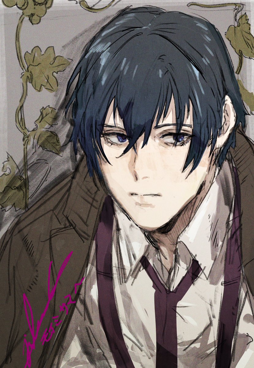 popopopopoopw's tweet image. 「葡萄色陶酔」ファンアートです