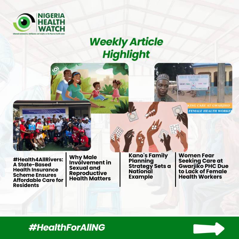 nighealthwatch's tweet photo. Each week, we share insightful stories through #NHWPost, #NHWTorchlight, and #CommunityHealthWatch, exploring health issues across Nigeria.
Missed this week's editions? Catch up now with our Weekly Article Highlight! 👉 Click to read!