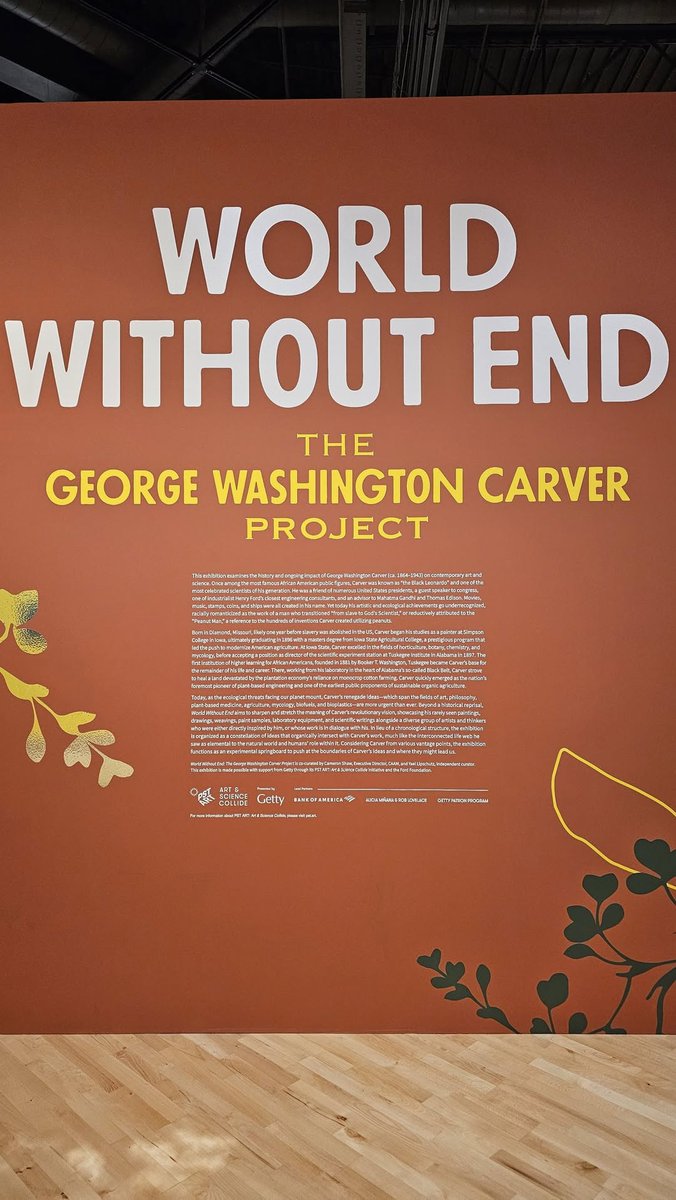 NewBlackMan's tweet photo. #GeorgeWashingtonCarver at the California African American Museum
#BluPhi
#BlackHistoryMonth https://t.co/5dpzokEAUn
