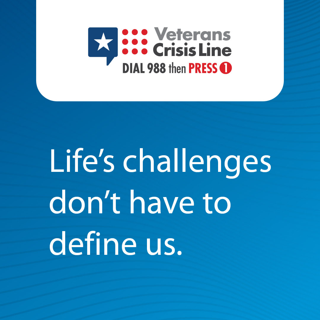 24/7, confidential crisis support for Veterans and their loved ones. You don't have to be enrolled in VA benefits or health care to connect.