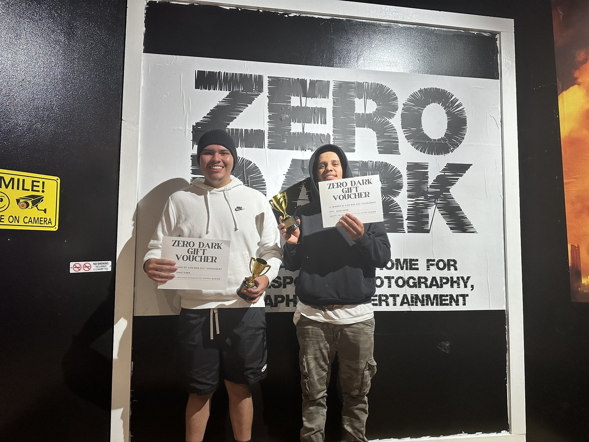 ZeroDarkEsports's tweet photo. Congratulations to TEAM PHANTOM ๐ ๐ on the Dominating Performance at Zero Darkโs first Call of Duty Black Ops 6 Tournament!
What. A. Night.
Just Getting Started!
Letโs Grind!
#ZeroDark https://t.co/diKBs0fcwh