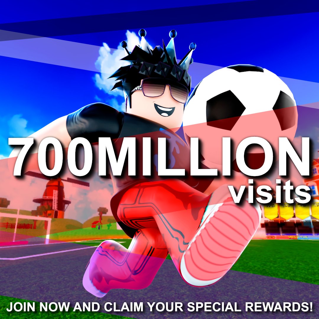 🎉 TPS: Street Soccer has hit 700M visits! Huge thanks to our amazing community for the support! More to come soon! 🏆

⚽ Play! roblox.com/games/33576040…

#Roblox #RobloxDev