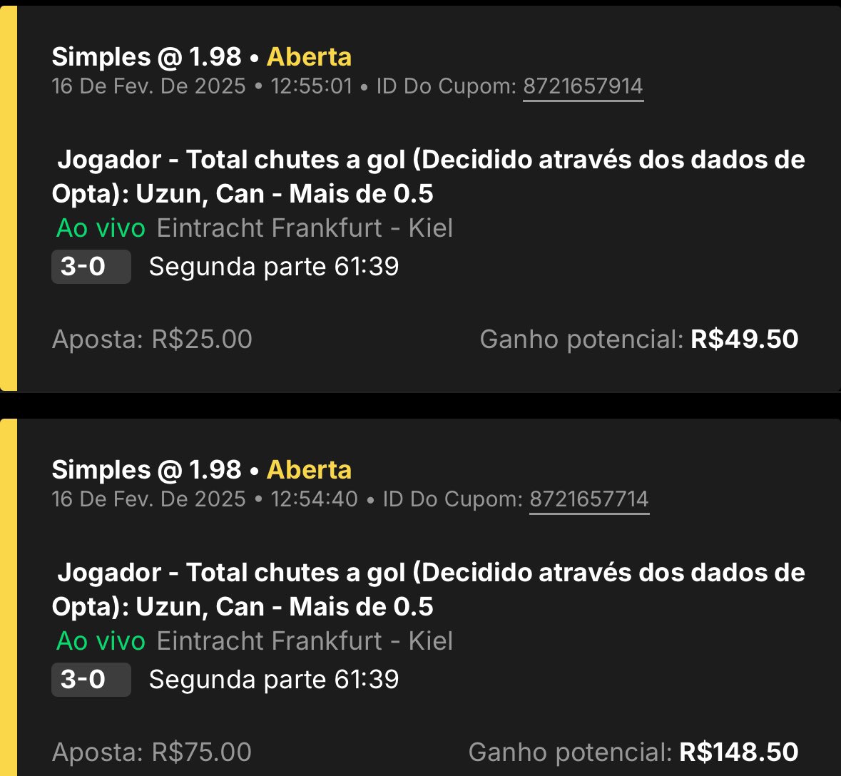 Campeão de Greens 🏆 tweet media