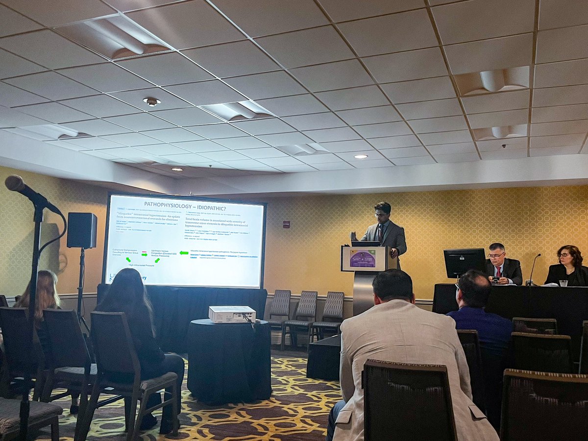 Great learning opportunities at the <a href="/NASBSorg/">NASBS</a> 2025 annual meeting. Thankful for <a href="/_AdnanSiddiqui/">Adnan H. Siddiqui, MD</a> <a href="/EladLevyMD/">Elad Levy</a> <a href="/JMDaviesMDPhD/">Jason Davies, MD,PhD</a> <a href="/ubnsvascular/">UBNS Vascular</a> <a href="/UB_Neurosurgery/">UB Neurosurgery (UBNS)</a> to learn from and present our work on IIH.