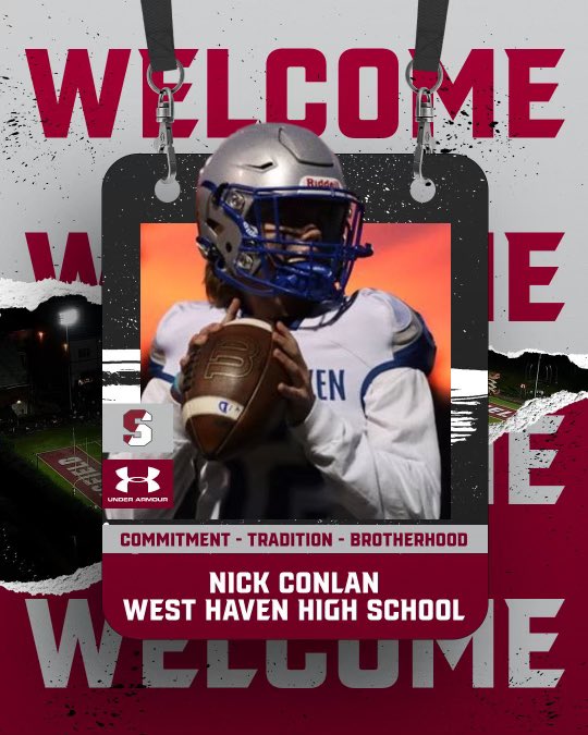 Nick Conlan (@nickconlan4) on Twitter photo Next 4!! Grateful for this opportunity!
<a href="/Coach_Keene/">Nicolas Keene</a> <a href="/CoachSamNelson/">Sam Nelson</a> <a href="/_SCFootball/">Springfield Football</a> <a href="/GC_PrecisionQB/">GC Precision QB school</a> Next 4!! Grateful for this opportunity!
<a href="/Coach_Keene/">Nicolas Keene</a> <a href="/CoachSamNelson/">Sam Nelson</a> <a href="/_SCFootball/">Springfield Football</a> <a href="/GC_PrecisionQB/">GC Precision QB school</a>